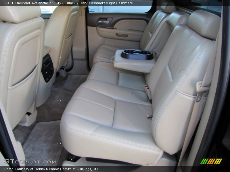 Black / Dark Cashmere/Light Cashmere 2011 Chevrolet Avalanche Z71 4x4