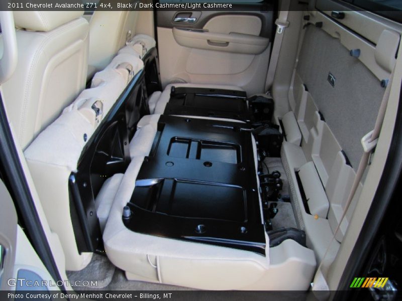 Black / Dark Cashmere/Light Cashmere 2011 Chevrolet Avalanche Z71 4x4