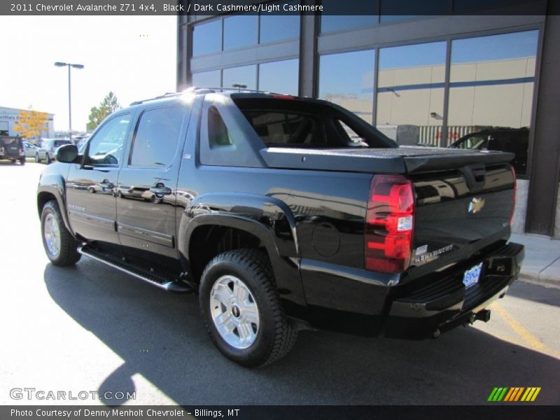 Black / Dark Cashmere/Light Cashmere 2011 Chevrolet Avalanche Z71 4x4