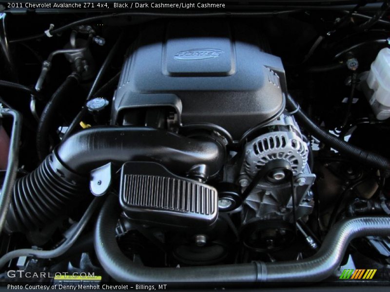 Black / Dark Cashmere/Light Cashmere 2011 Chevrolet Avalanche Z71 4x4
