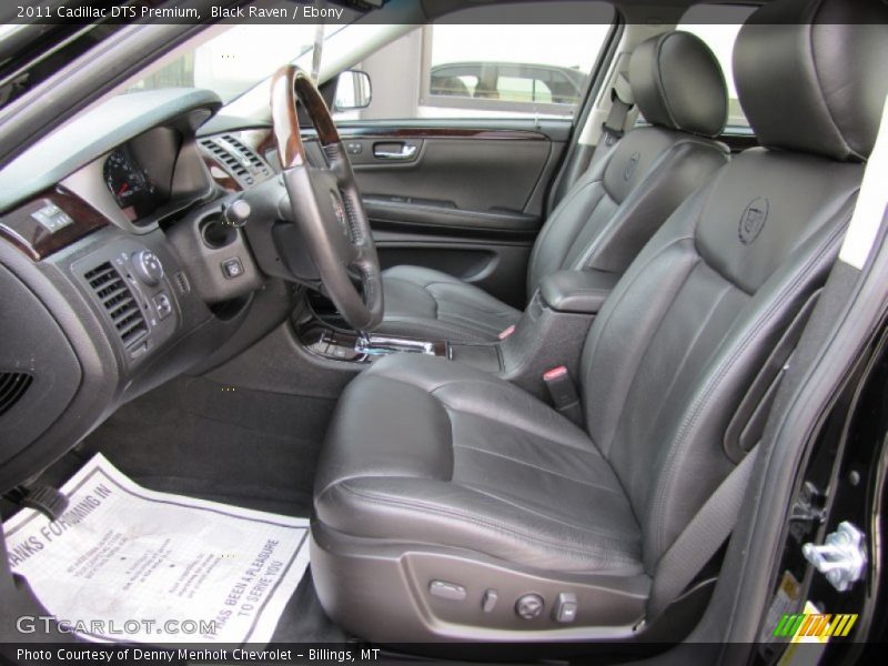 Black Raven / Ebony 2011 Cadillac DTS Premium