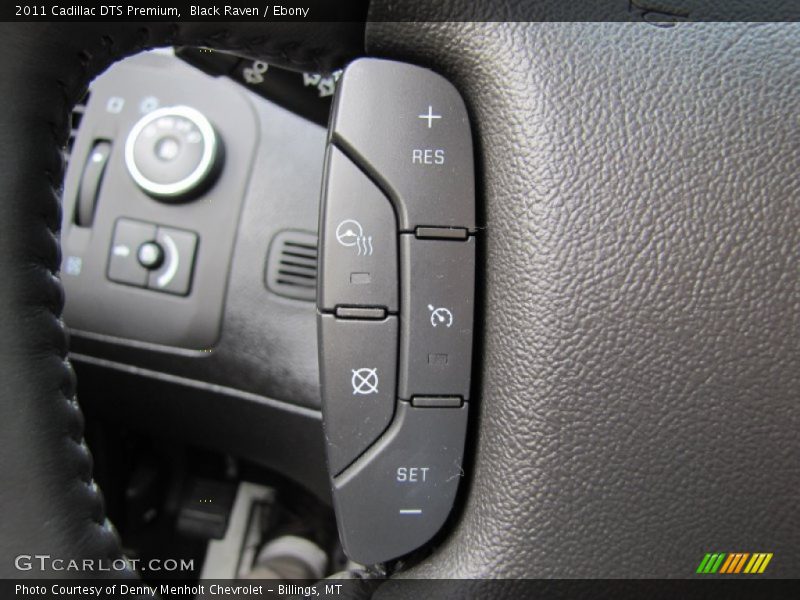 Black Raven / Ebony 2011 Cadillac DTS Premium
