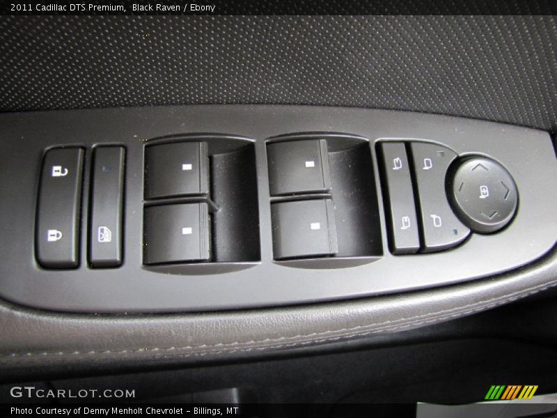 Black Raven / Ebony 2011 Cadillac DTS Premium