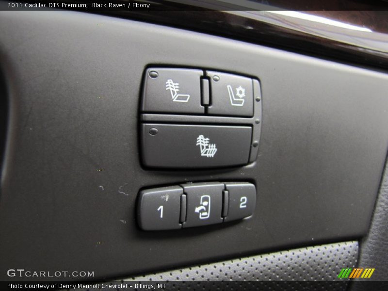 Black Raven / Ebony 2011 Cadillac DTS Premium