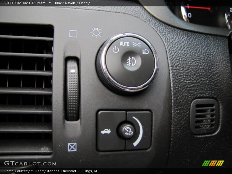 Black Raven / Ebony 2011 Cadillac DTS Premium