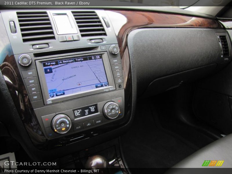 Black Raven / Ebony 2011 Cadillac DTS Premium