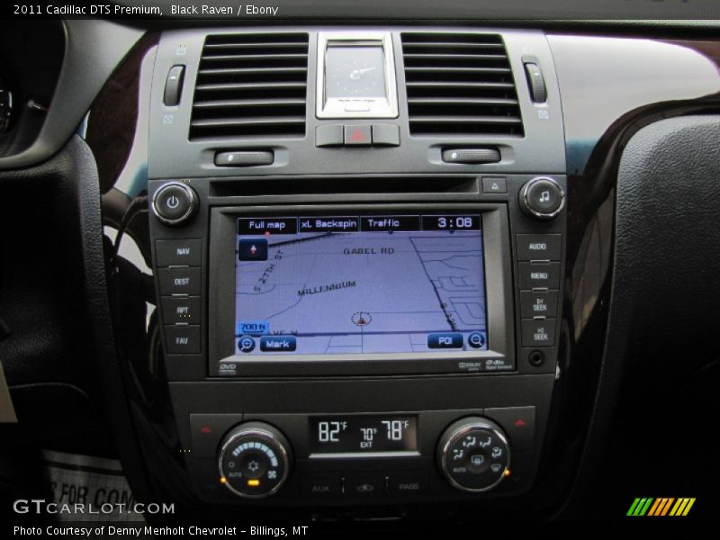 Black Raven / Ebony 2011 Cadillac DTS Premium
