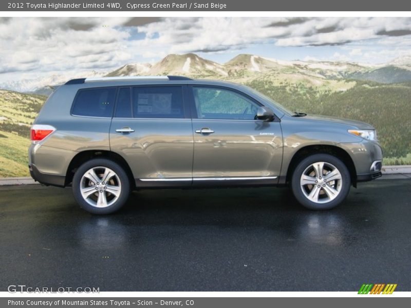  2012 Highlander Limited 4WD Cypress Green Pearl