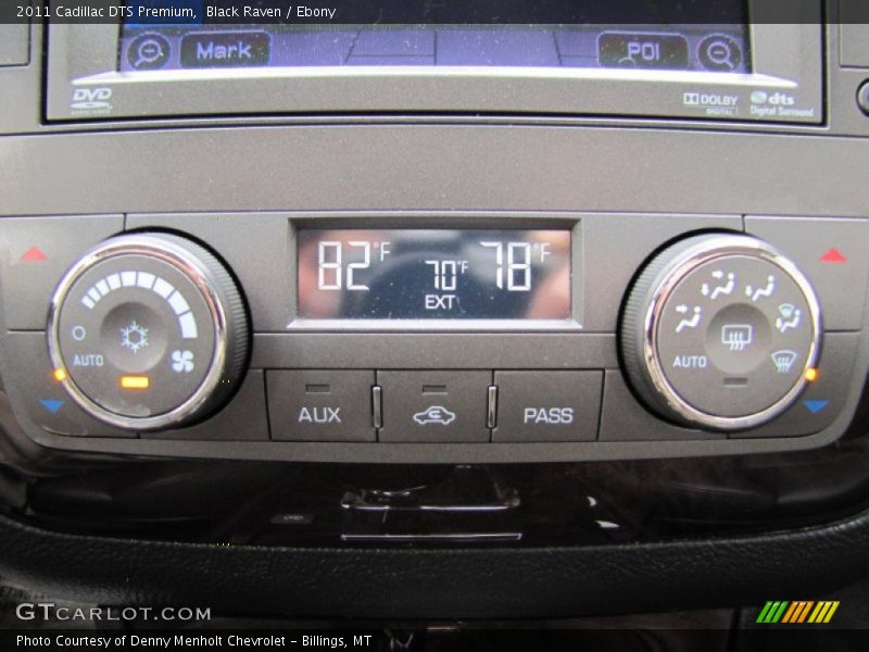 Black Raven / Ebony 2011 Cadillac DTS Premium
