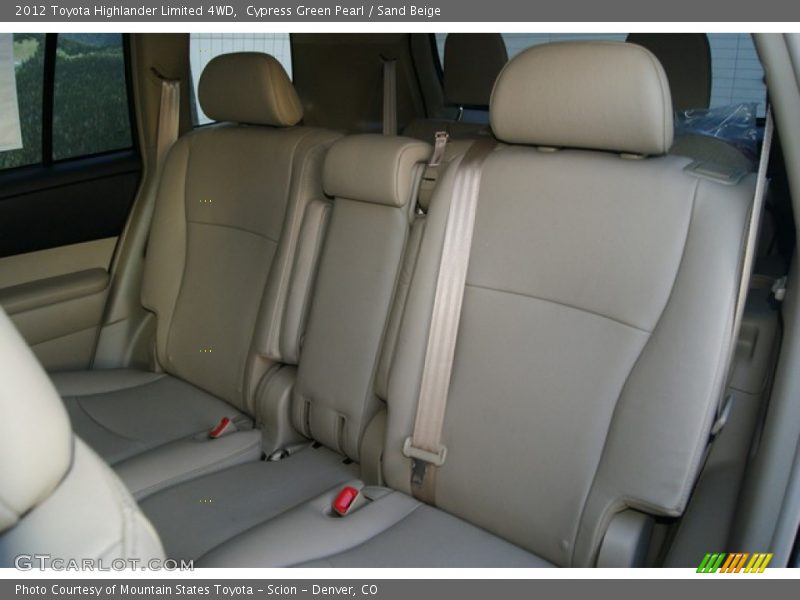  2012 Highlander Limited 4WD Sand Beige Interior