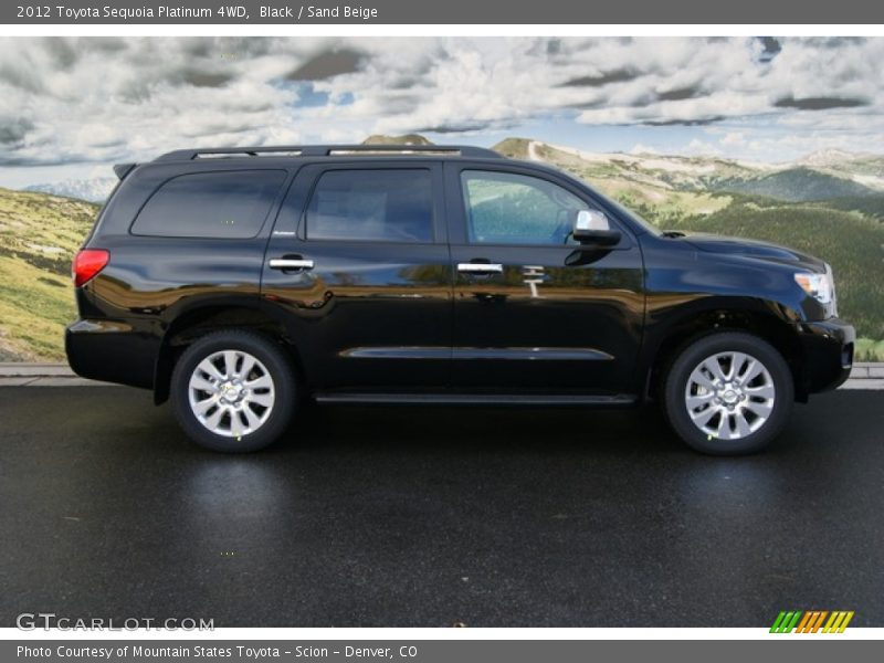  2012 Sequoia Platinum 4WD Black