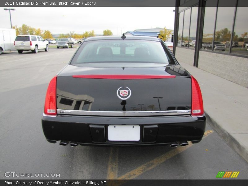 Black Raven / Ebony 2011 Cadillac DTS Premium