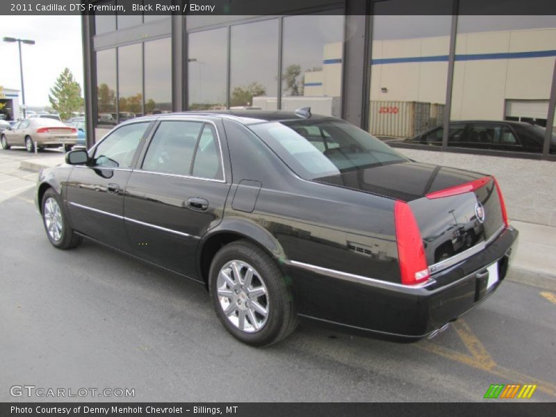 Black Raven / Ebony 2011 Cadillac DTS Premium