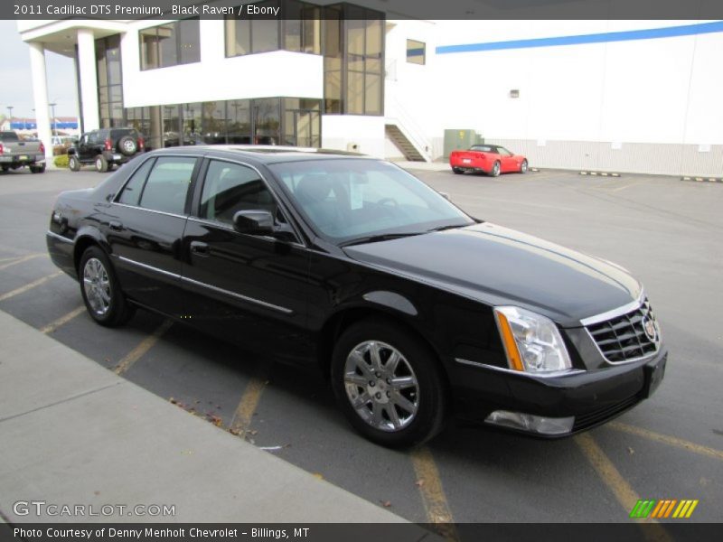 Black Raven / Ebony 2011 Cadillac DTS Premium