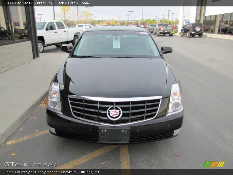Black Raven / Ebony 2011 Cadillac DTS Premium