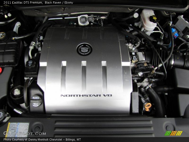 Black Raven / Ebony 2011 Cadillac DTS Premium