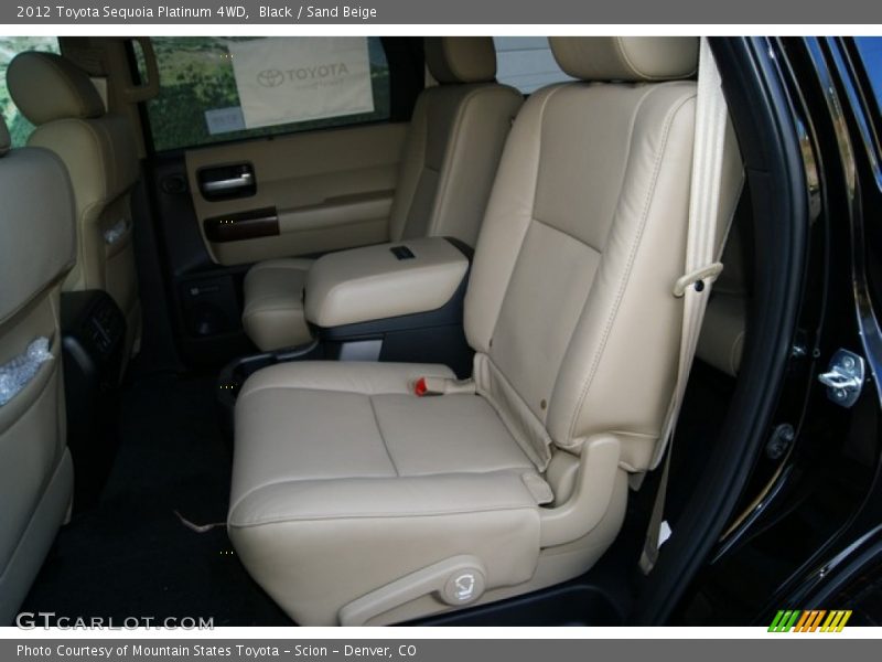  2012 Sequoia Platinum 4WD Sand Beige Interior