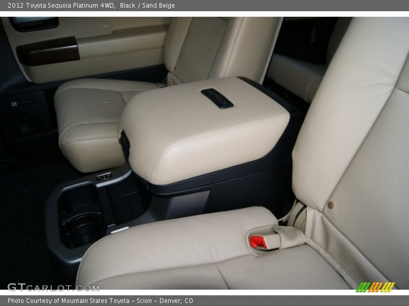 Black / Sand Beige 2012 Toyota Sequoia Platinum 4WD