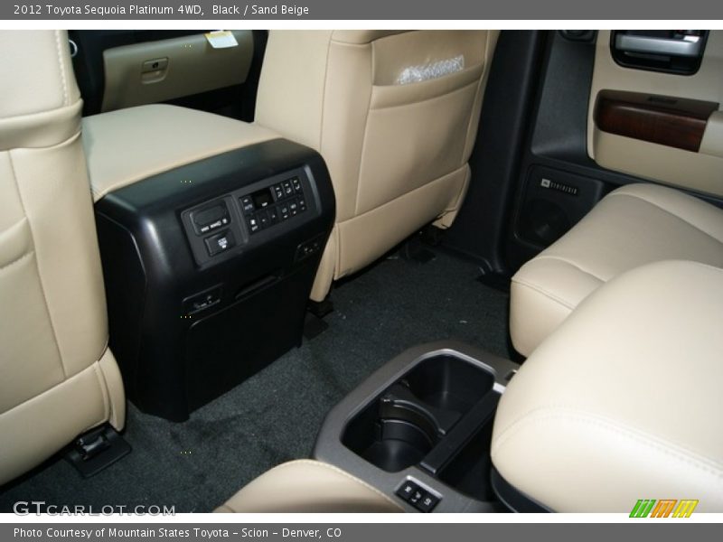 Black / Sand Beige 2012 Toyota Sequoia Platinum 4WD