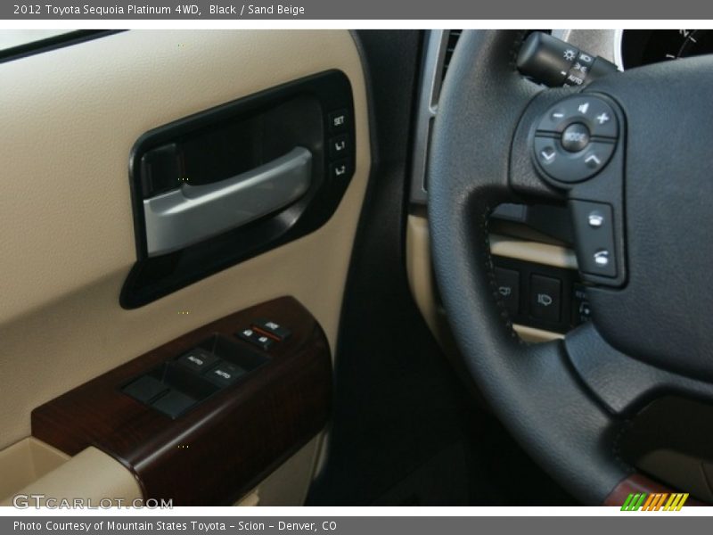 Black / Sand Beige 2012 Toyota Sequoia Platinum 4WD