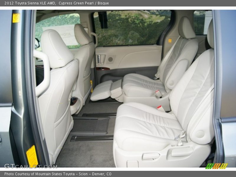  2012 Sienna XLE AWD Bisque Interior