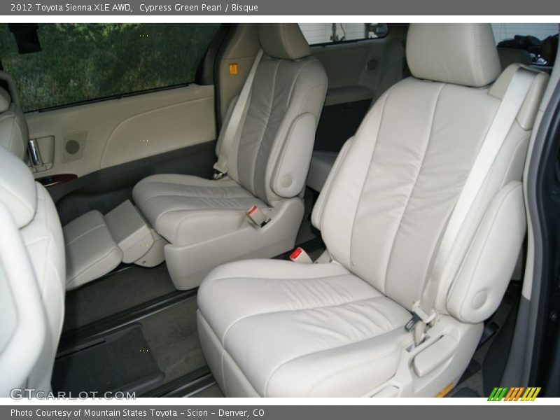  2012 Sienna XLE AWD Bisque Interior