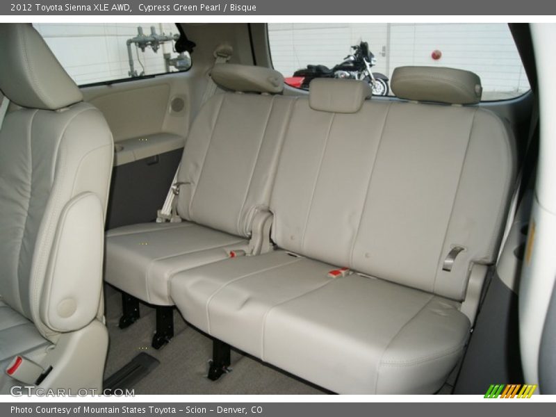 2012 Sienna XLE AWD Bisque Interior