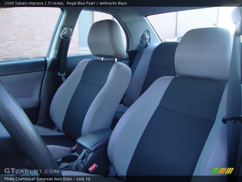 Regal Blue Pearl / Anthracite Black 2006 Subaru Impreza 2.5i Sedan