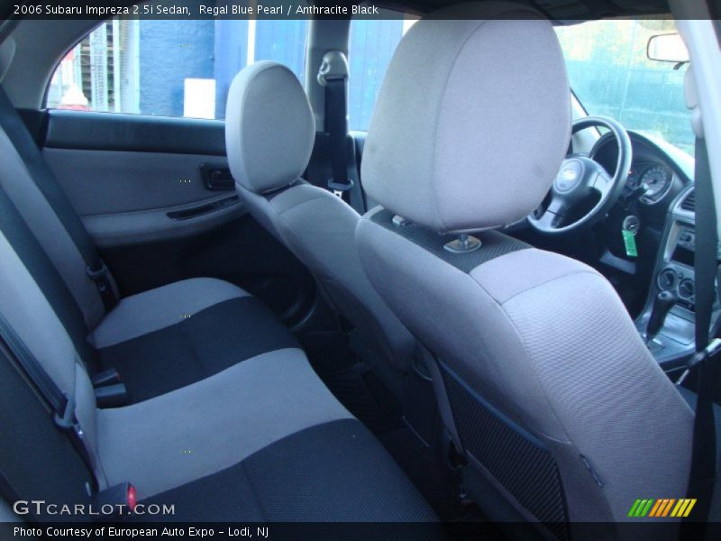 Regal Blue Pearl / Anthracite Black 2006 Subaru Impreza 2.5i Sedan