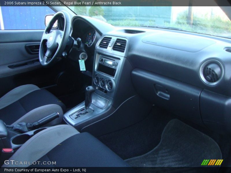 Regal Blue Pearl / Anthracite Black 2006 Subaru Impreza 2.5i Sedan