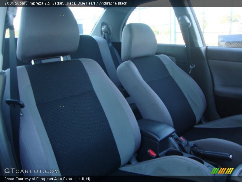 Regal Blue Pearl / Anthracite Black 2006 Subaru Impreza 2.5i Sedan