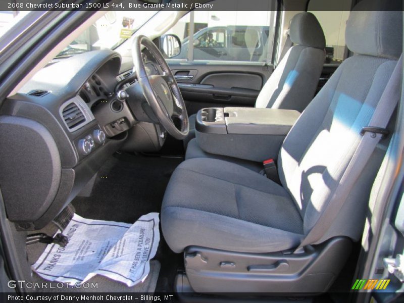 Blue Granite Metallic / Ebony 2008 Chevrolet Suburban 1500 LS 4x4