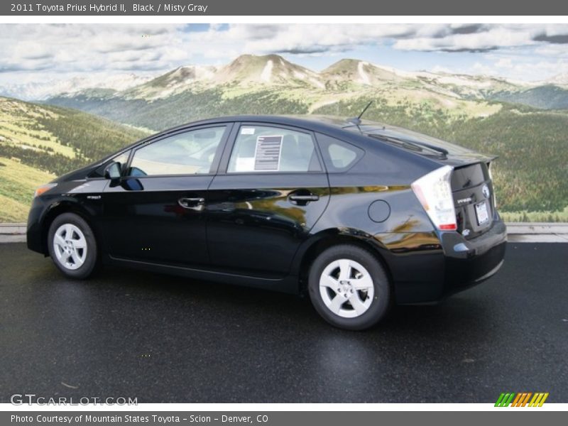 Black / Misty Gray 2011 Toyota Prius Hybrid II