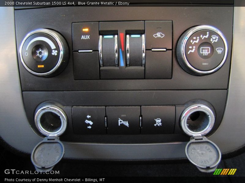 Blue Granite Metallic / Ebony 2008 Chevrolet Suburban 1500 LS 4x4
