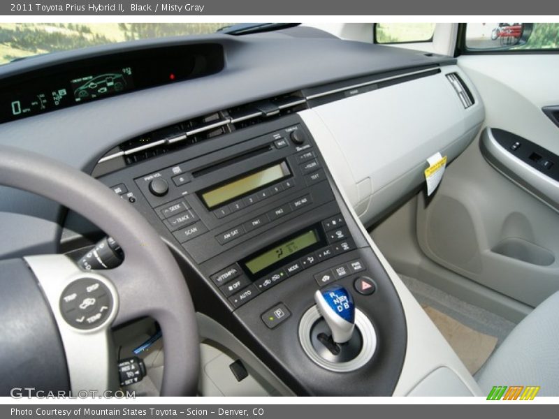 Black / Misty Gray 2011 Toyota Prius Hybrid II