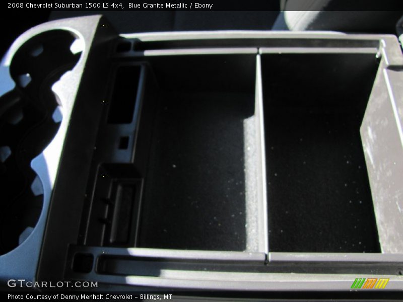 Blue Granite Metallic / Ebony 2008 Chevrolet Suburban 1500 LS 4x4