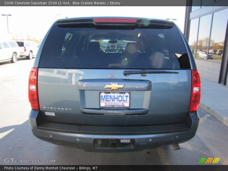 Blue Granite Metallic / Ebony 2008 Chevrolet Suburban 1500 LS 4x4