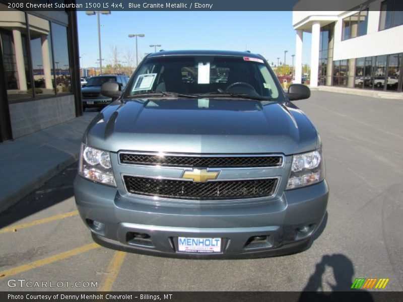 Blue Granite Metallic / Ebony 2008 Chevrolet Suburban 1500 LS 4x4