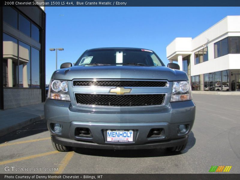 Blue Granite Metallic / Ebony 2008 Chevrolet Suburban 1500 LS 4x4