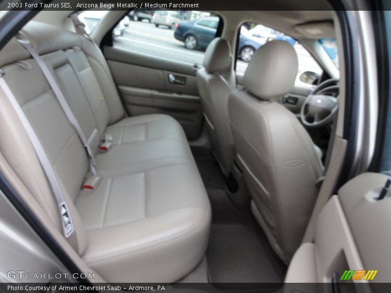Arizona Beige Metallic / Medium Parchment 2003 Ford Taurus SES