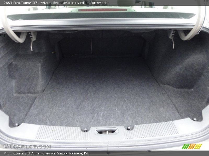  2003 Taurus SES Trunk