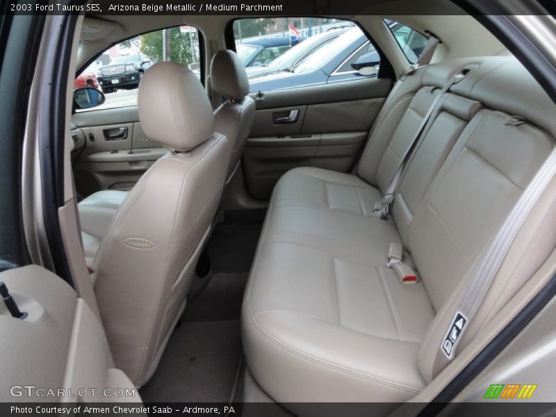 Arizona Beige Metallic / Medium Parchment 2003 Ford Taurus SES