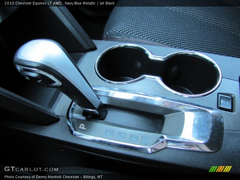 Navy Blue Metallic / Jet Black 2010 Chevrolet Equinox LT AWD