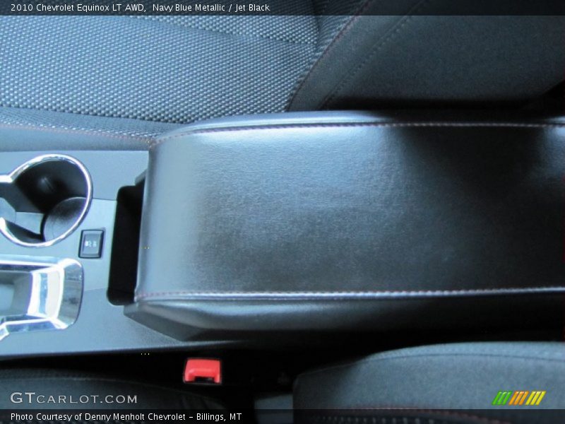Navy Blue Metallic / Jet Black 2010 Chevrolet Equinox LT AWD