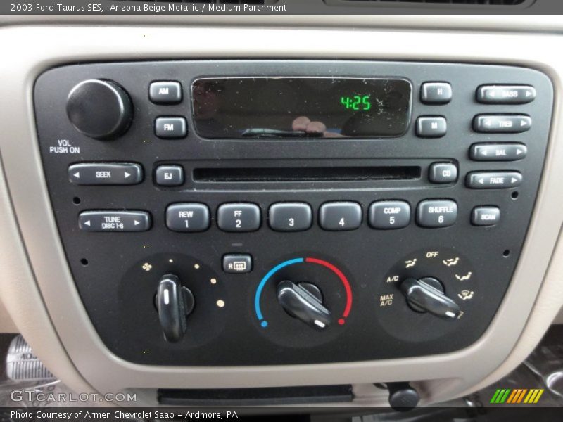 Controls of 2003 Taurus SES