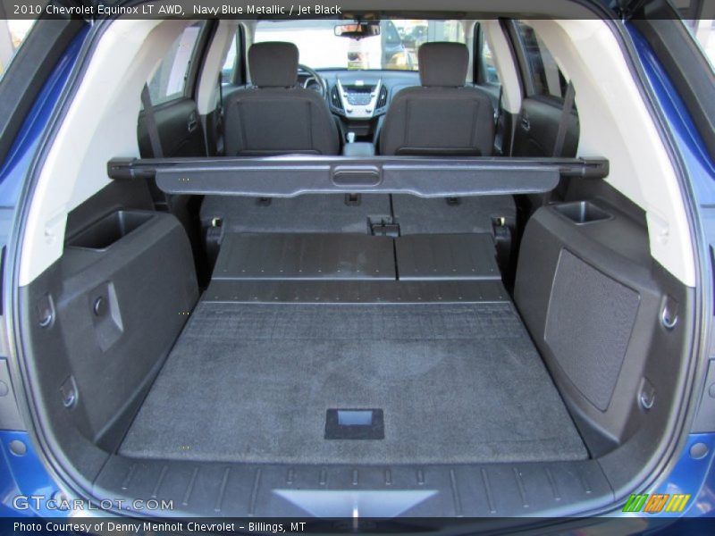 Navy Blue Metallic / Jet Black 2010 Chevrolet Equinox LT AWD
