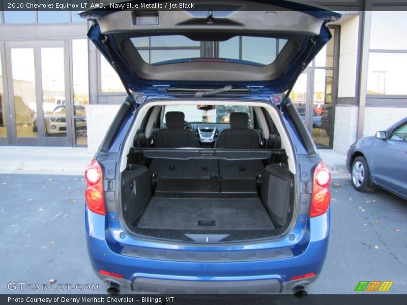 Navy Blue Metallic / Jet Black 2010 Chevrolet Equinox LT AWD