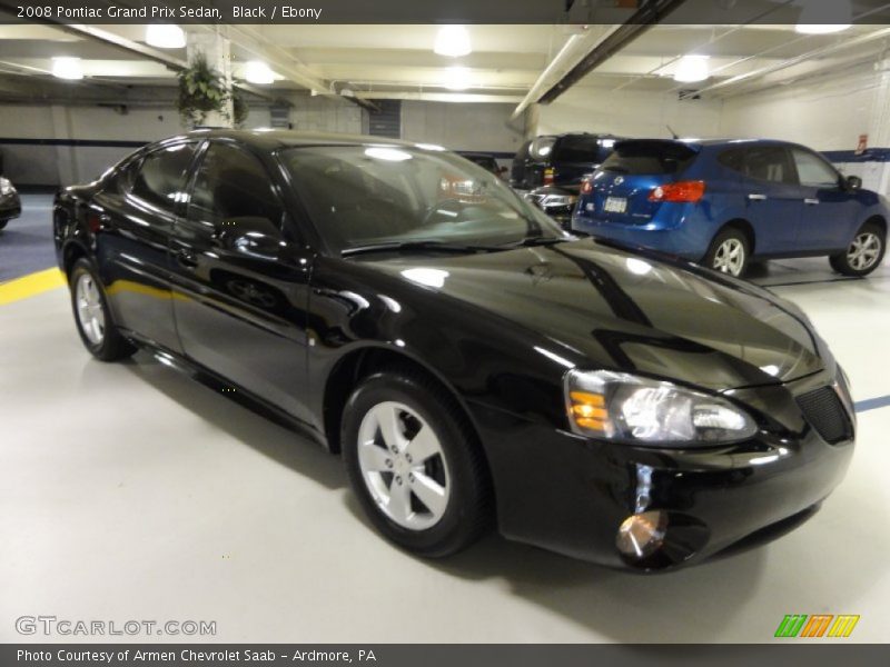 Black / Ebony 2008 Pontiac Grand Prix Sedan