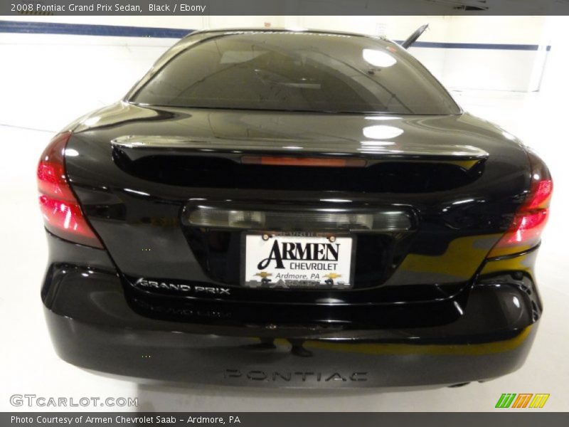 Black / Ebony 2008 Pontiac Grand Prix Sedan