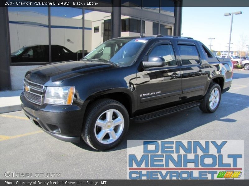 Black / Ebony 2007 Chevrolet Avalanche LTZ 4WD